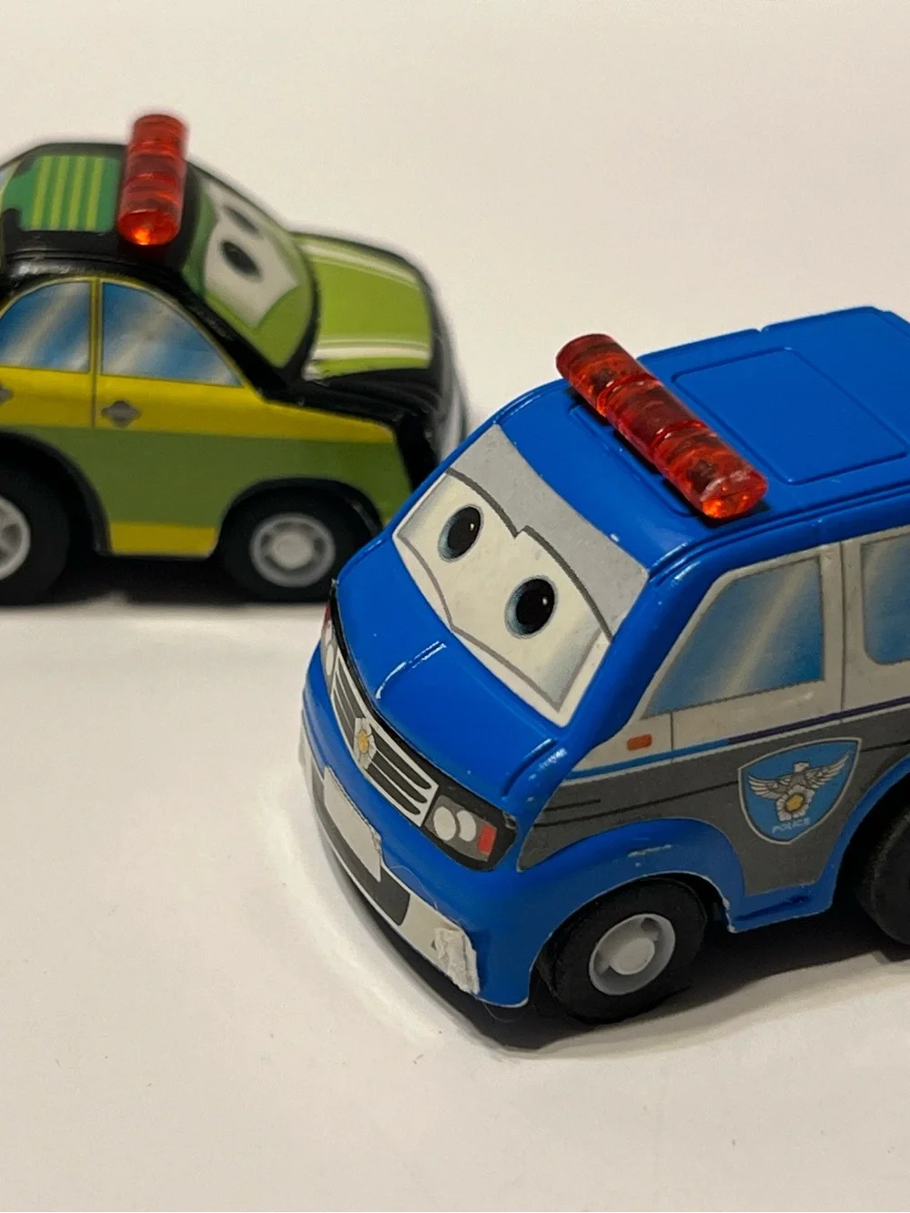 Toy Police Car and Police Van Pull Back Toys